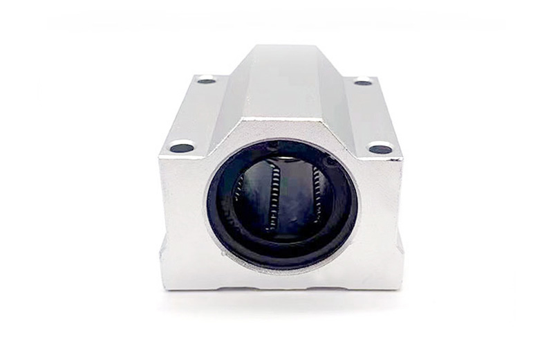 Optical axis box type linear slider bearing